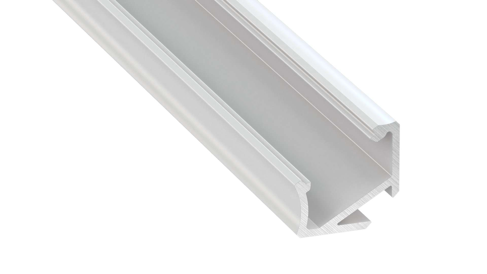 Lumines profile type H lacquered white, 6,15 m